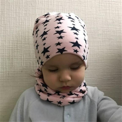 Winter Baby Cap set