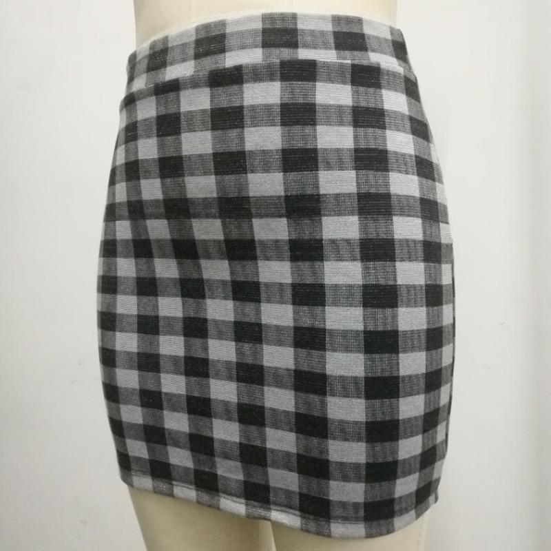 High Waist Pencil Skirts Elastic