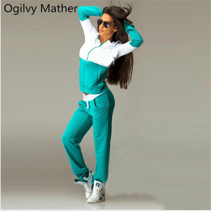 Long Sleeve Hoodies tracksuit 2 piece set