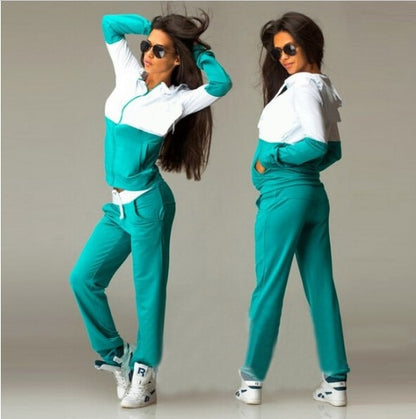 Long Sleeve Hoodies tracksuit 2 piece set