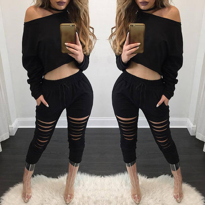 Women suit set Long Sleeve Tracksuit