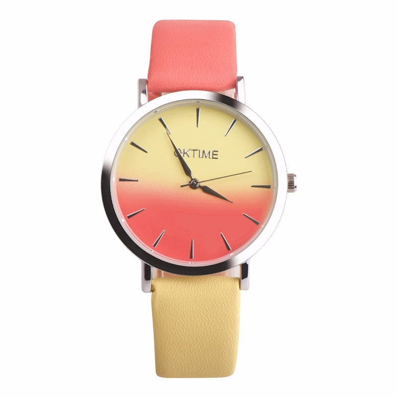 Wris tWatch Retro Rainbow Design