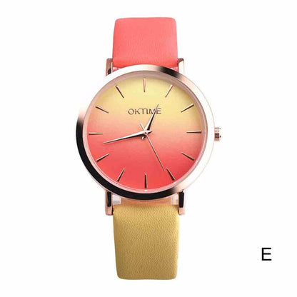 Wris tWatch Retro Rainbow Design