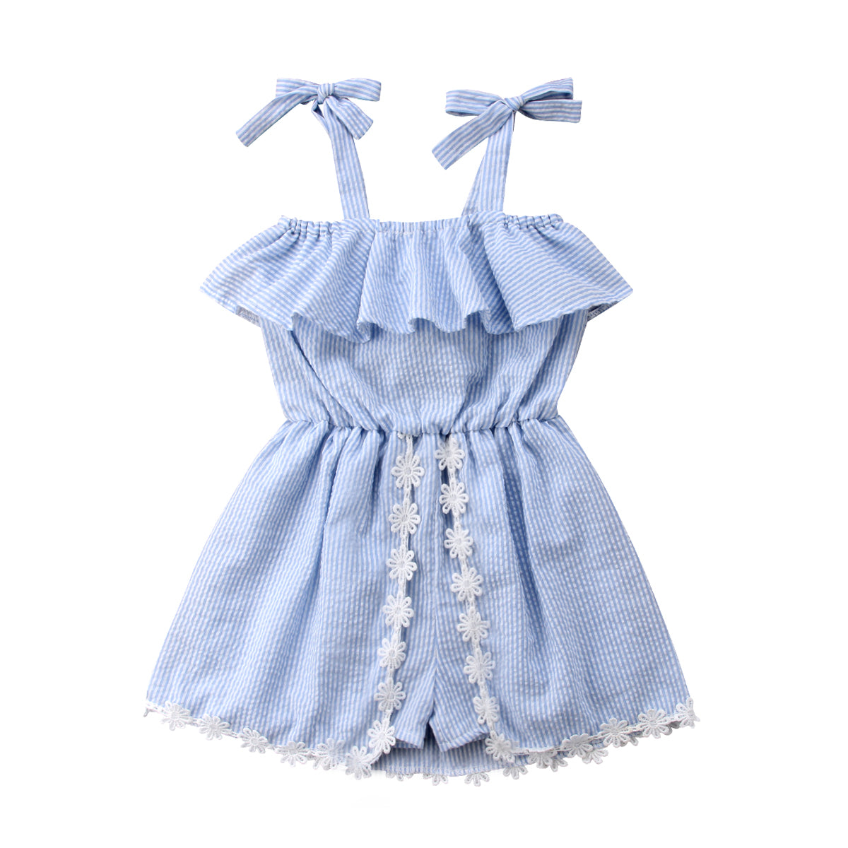 Flower Blue Dress – Layla's Closet