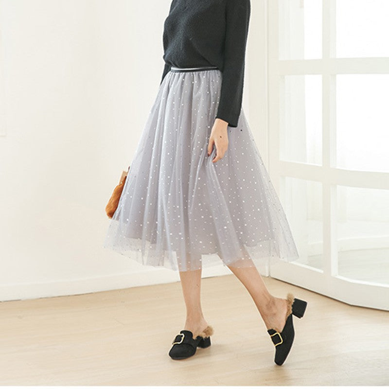 Mesh Skirt