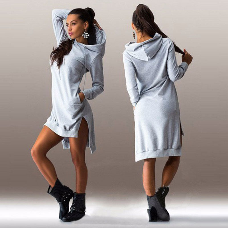 Hooded Mini Dress