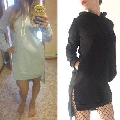 Hooded Mini Dress