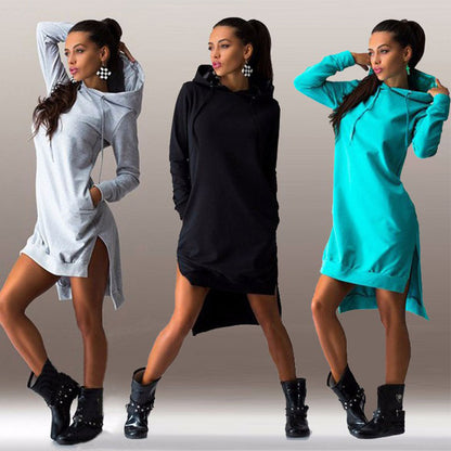 Hooded Mini Dress