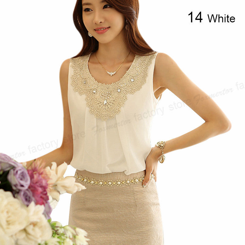 Women Sleeveless Blouse