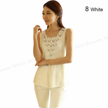 Women Sleeveless Blouse