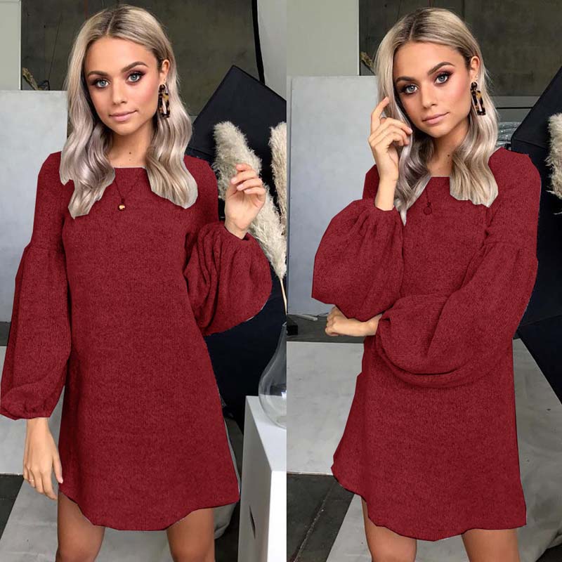 Women Long Sweater Dress