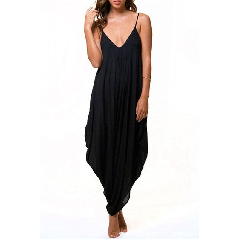 Women's Harem Romper Jumpsuit