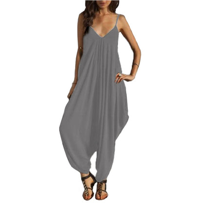 Women's Harem Romper Jumpsuit