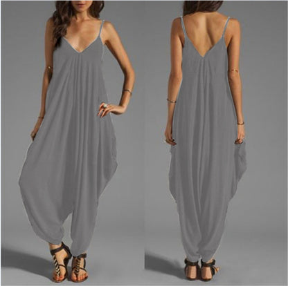 Women's Harem Romper Jumpsuit