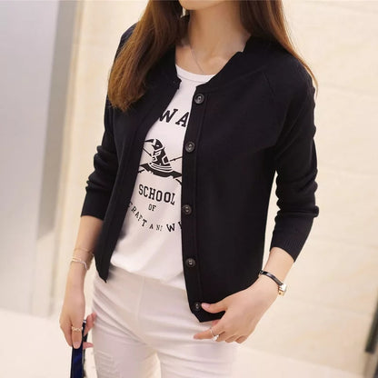 Casual long sleeve outerwear Cardigan