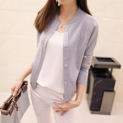 Casual long sleeve outerwear Cardigan