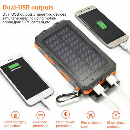 2022 Super Solar Charging USB Portable Charger