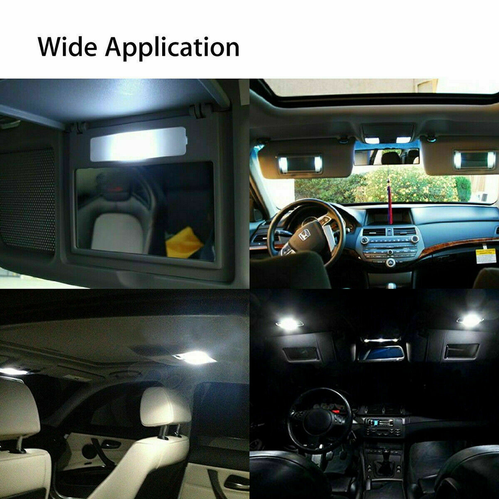 20pcs LED Interior Lights Bulbs Kit Car Trunk