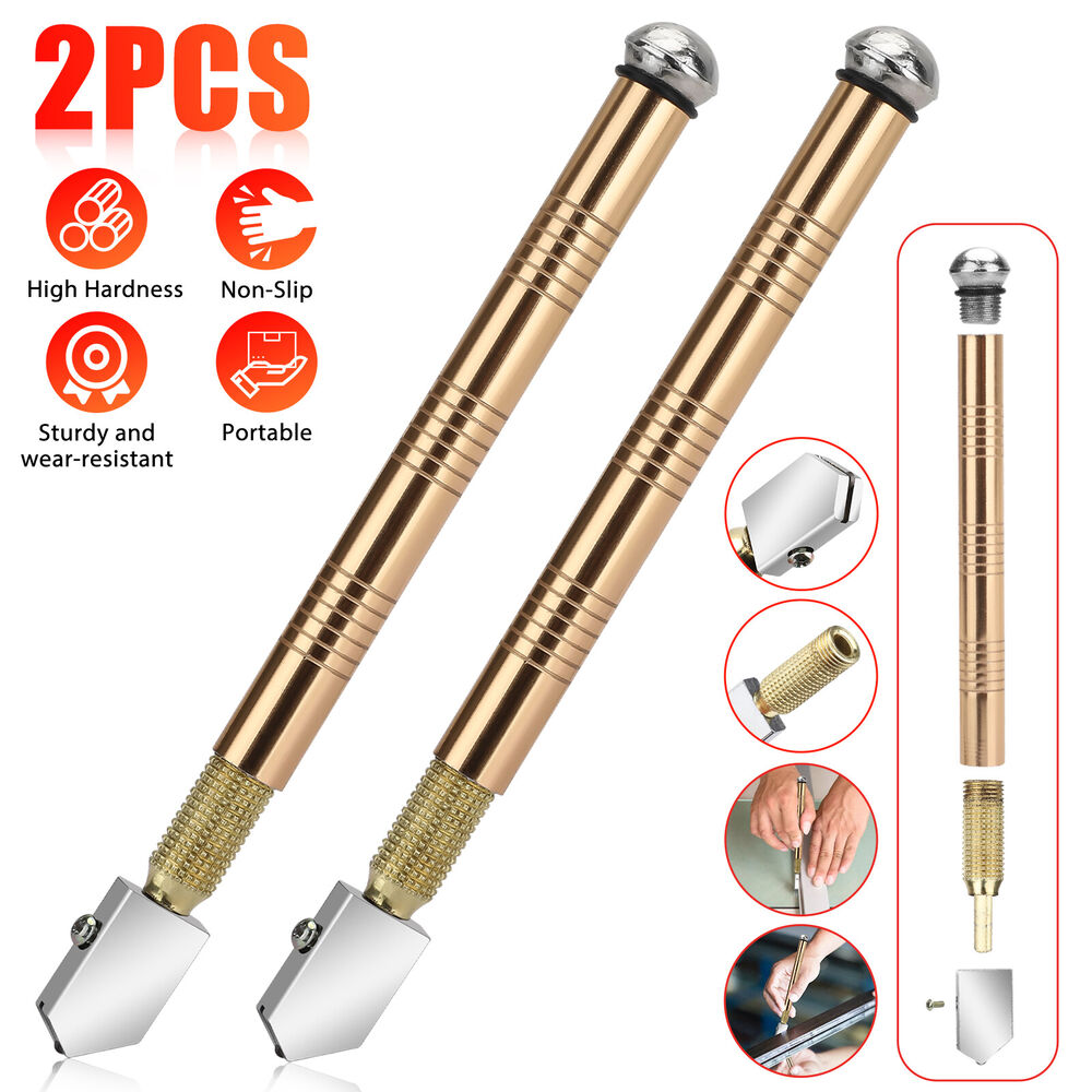 2Pcs Professional Glass Cutter