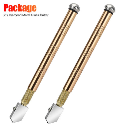 2Pcs Professional Glass Cutter