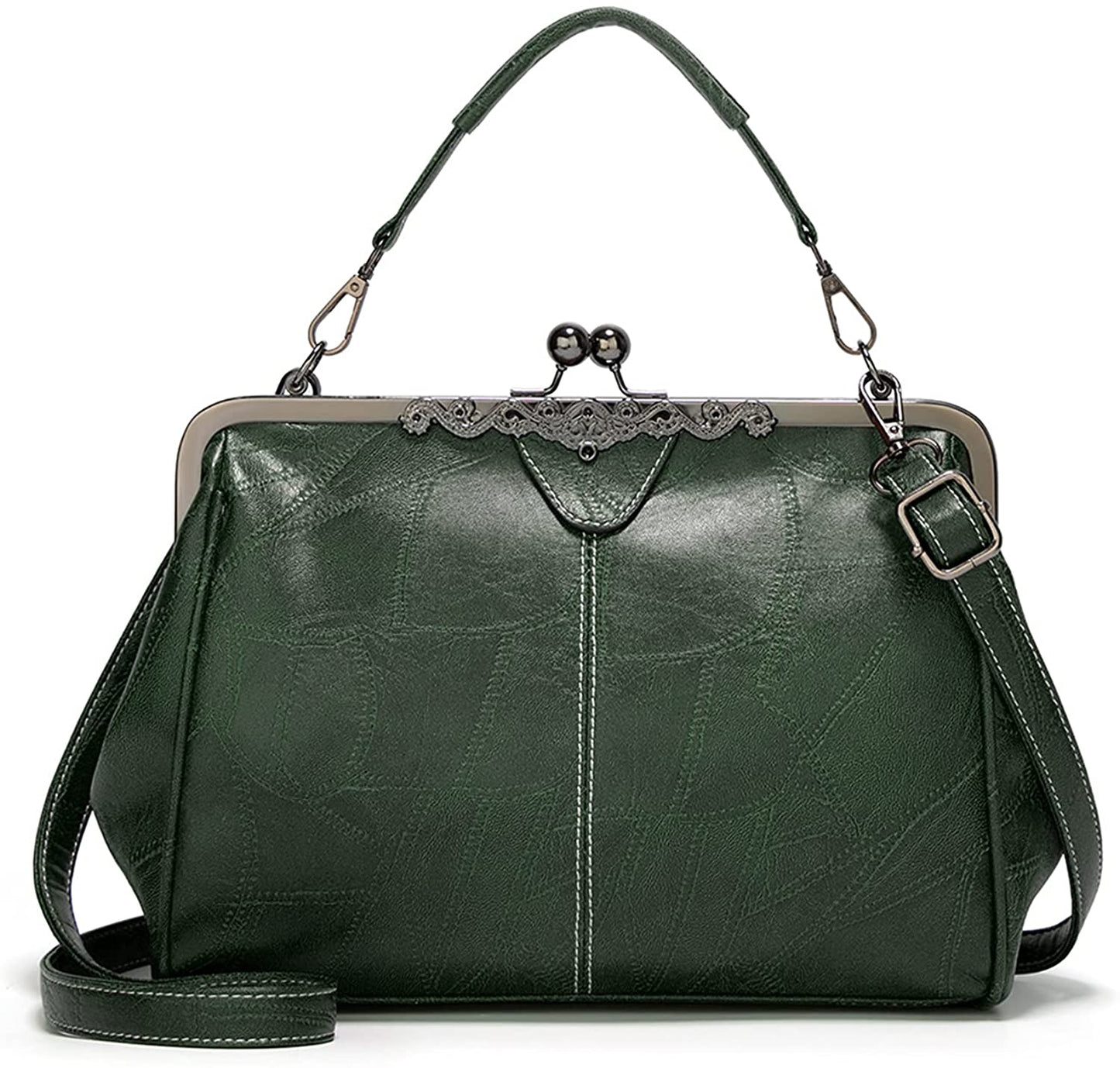 Women Oiled Leather Shoulder Bag