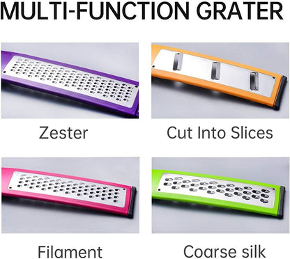 4 Pack Professional Cheese Grater