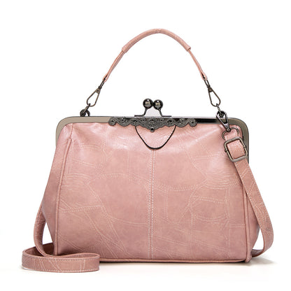 Women Oiled Leather Shoulder Bag