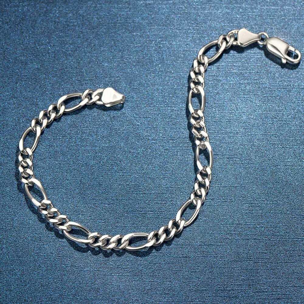 5.5MM Solid 925 Sterling Bracelet Chain