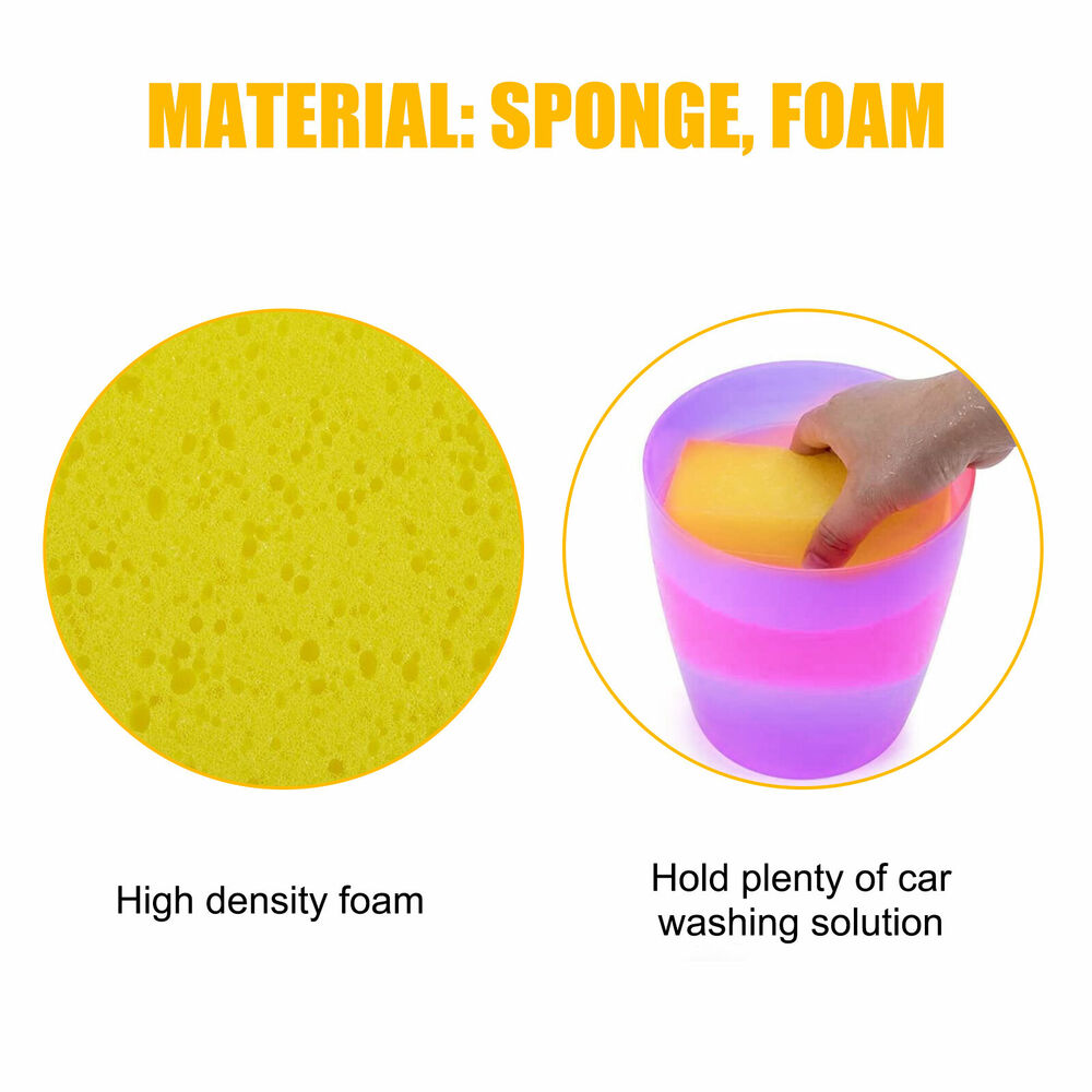 6X Tire Dressing Applicator Pads Car Contour Sponge Gloss Shine Protectant Wheel