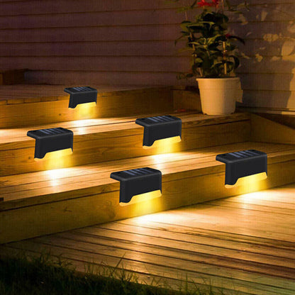 8 Solar Deck Lights