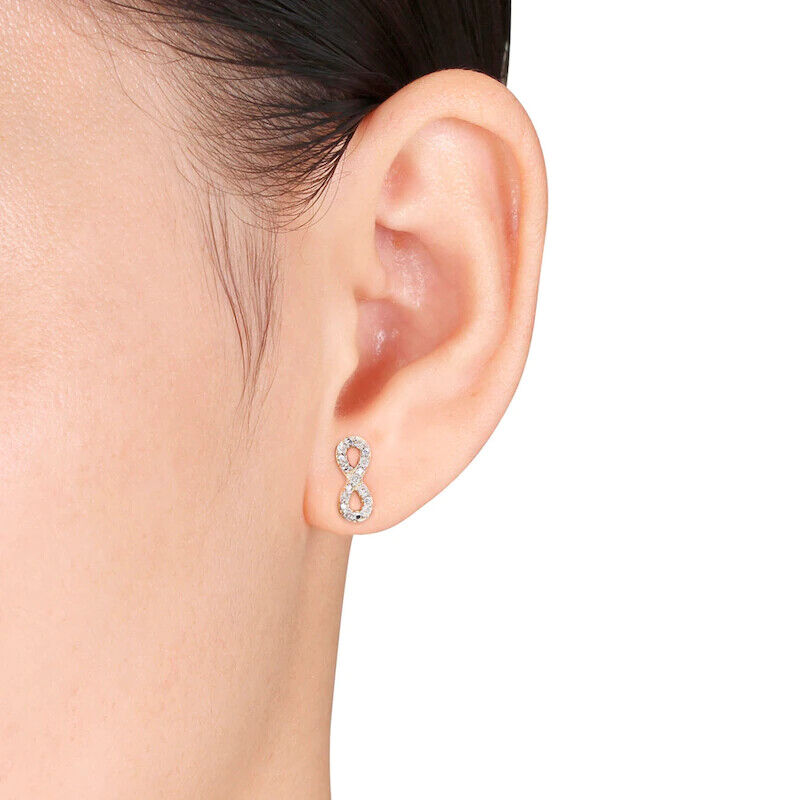 925 Solid Sterling Silver Stud Earrings