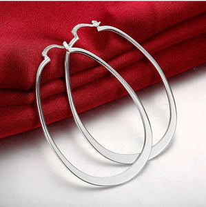 925Sterling Silver Hoop Earrings