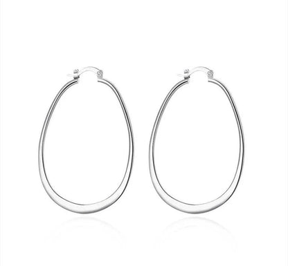 925Sterling Silver Hoop Earrings
