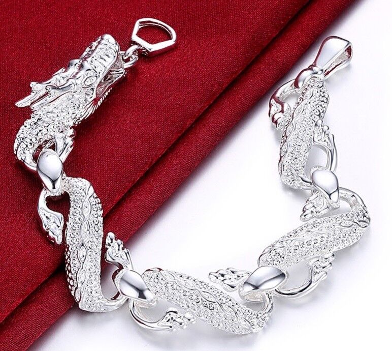 925 Sterling Silver Men Womens Bracelet