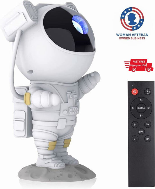 Astronaut Projector Galaxy  LED Lamp Remote