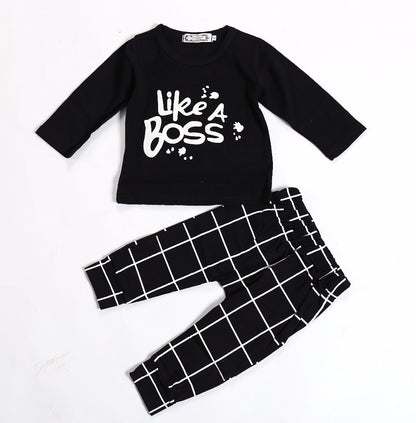 Printed T-shirt+Pants