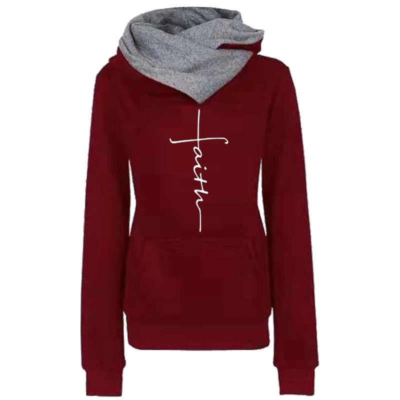 Faith Embroidered Sweatshir