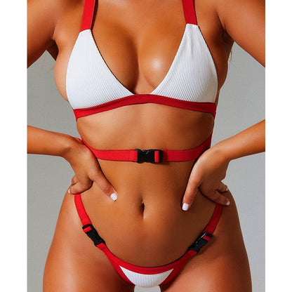 women High waist bikini