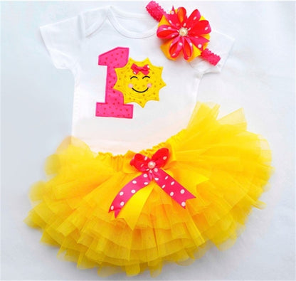 Newborn Sunshine Party Dress