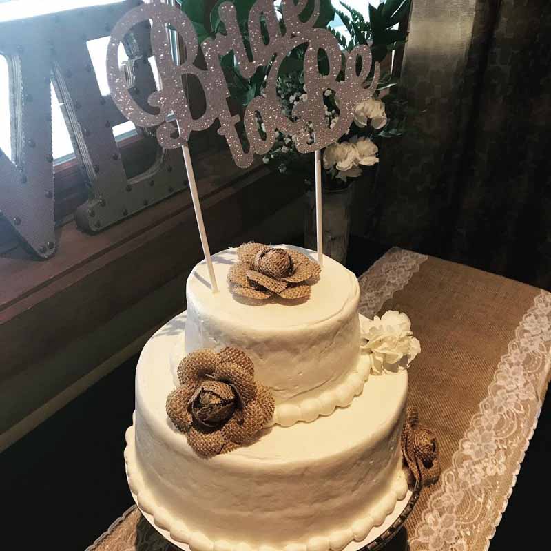 Bride to be Cake Topper