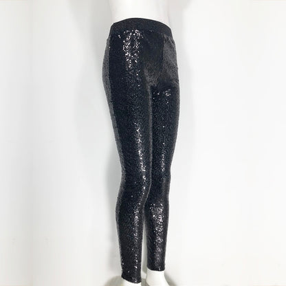 Women Sparkle Metallic Pants