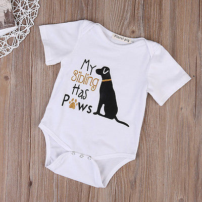 Cute Dog Romper Jumpsuit