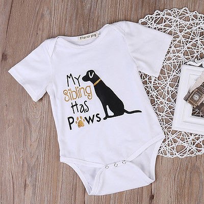 Cute Dog Romper Jumpsuit