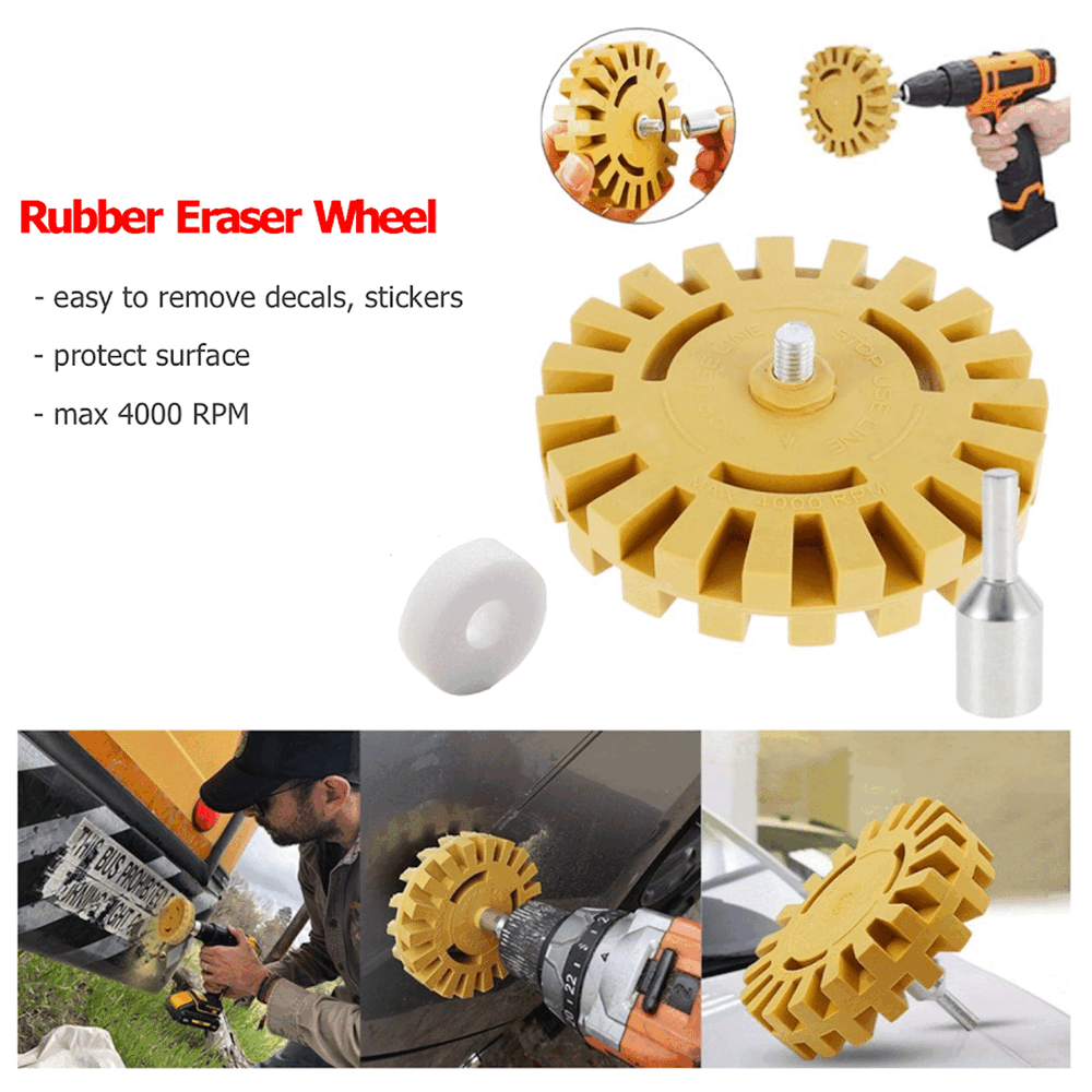 4" Wheel Power Drill Adapter