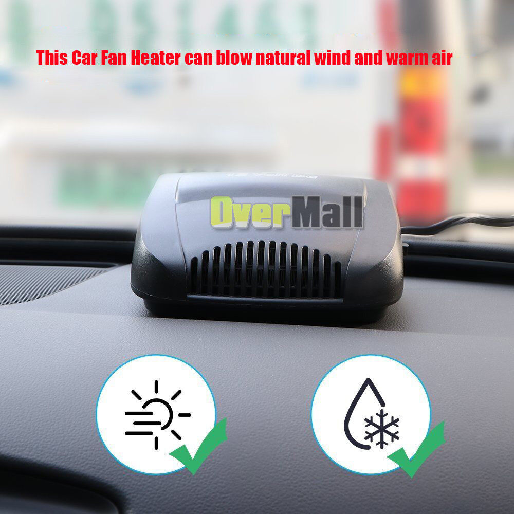 Electric Ca Portable Auto Heating Cooling Fan