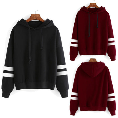 Long Sleeve Solid Hooded