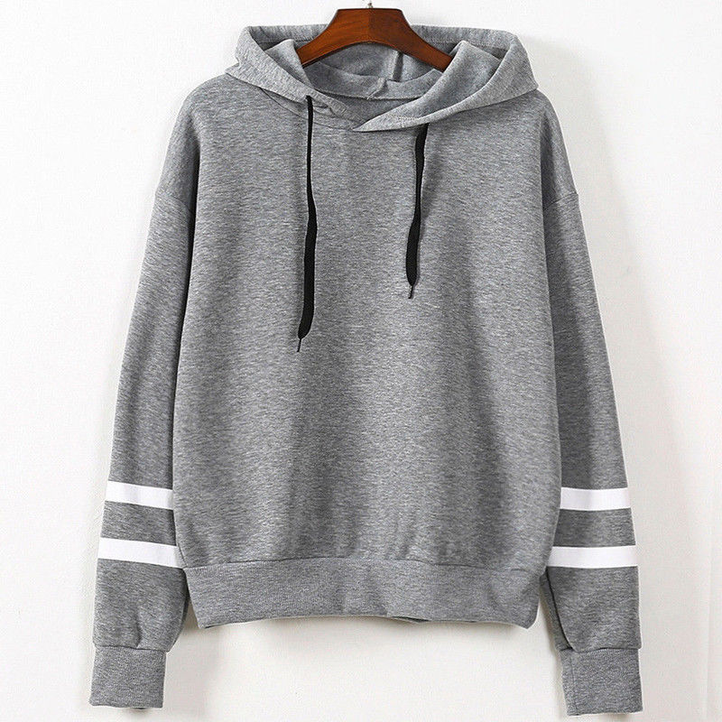 Long Sleeve Solid Hooded