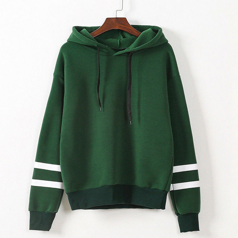 Long Sleeve Solid Hooded