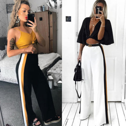 Wide Leg Long Pants