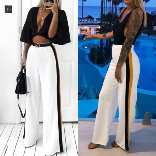 Wide Leg Long Pants